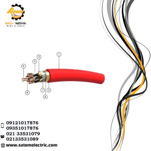 کابل ابزار دقیق سربدار 4+4*2